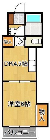 高野ビルの間取り画像