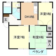 オーロラヒルの間取り画像
