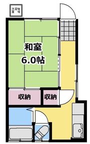 木村（喜）荘の間取り画像