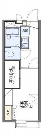 レオパレスボレロの間取り画像