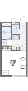 レオパレスシナジーⅡの間取り画像