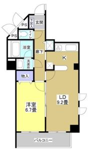 佐鳴湖パークタウンサウス（南館）の間取り画像