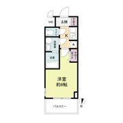 S-RESIDENCE新大阪Gardenの間取り画像