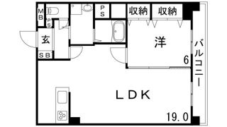 ワコーレアルテ上筒井の間取り画像