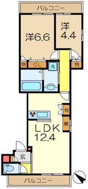 グリーンフォレストの間取り画像