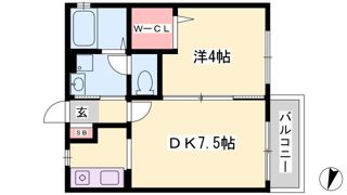 エスポワールの間取り画像