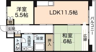 光町ハイムの間取り画像