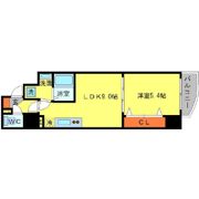 SERENiTE江坂四番館の間取り画像