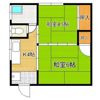 町上津役東小野貸家Aの間取り画像