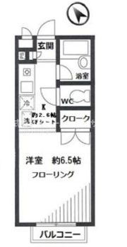 ベイハウスKの間取り画像