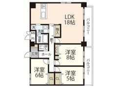 アンブシュール京橋の間取り画像