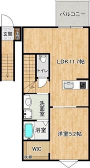 GROOM泗水Bの間取り画像
