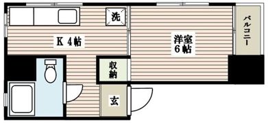 関口マンションの間取り画像