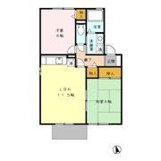 セジュールかながわ B棟の間取り画像