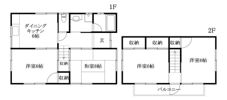 東石井6丁目 清水一戸建（2階建）1～7号の間取り画像