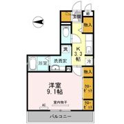 カーサ安倍川の間取り画像