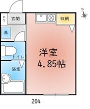 要Domitoryの間取り画像