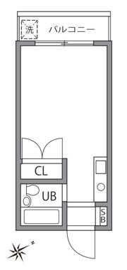 エクレール仙川Part2の間取り画像