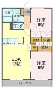 サニーサイドの間取り画像