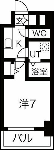 MJC都島レガーレの間取り画像