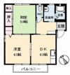 ヴィラパルクウカイ A棟の間取り画像