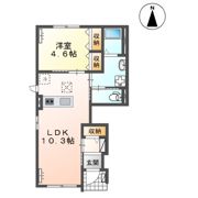 アインタウゼントの間取り画像