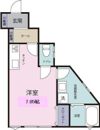 パレドール布橋の間取り画像
