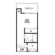 クレスト下新庄駅前の間取り画像