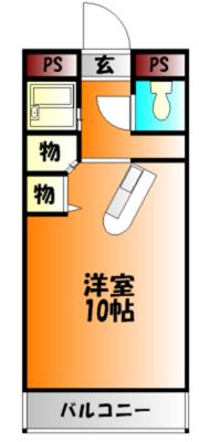 アルフィーネ今D棟の間取り画像