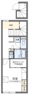 レオパレスディアコートの間取り画像
