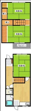 木太町6区一戸建の間取り画像