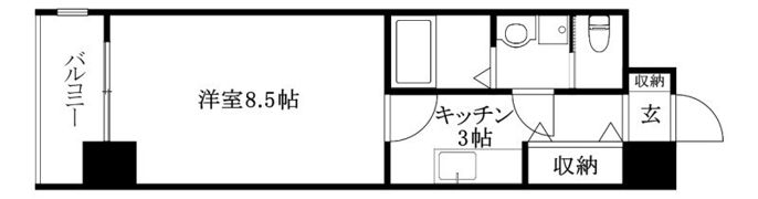 カーザ・ビアンカDUEの間取り画像