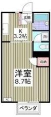 パステルハイツの間取り画像