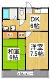 サンノーハイツの間取り画像