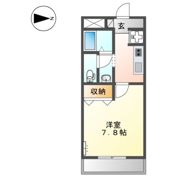 コンフォール深田の間取り画像