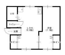 メゾンコージⅡの間取り画像