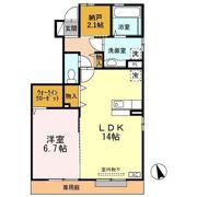 D-roomアイの間取り画像