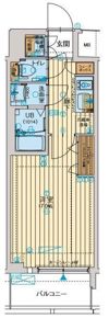ファーストステージ江戸堀パークサイドの間取り画像