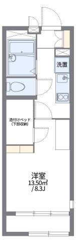 レオパレスLOREAの間取り画像