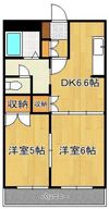 ビッグフォレスト壱番館の間取り画像