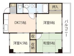 根石ビルの間取り画像