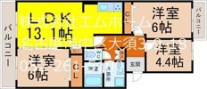 ソフィア小牧の間取り画像