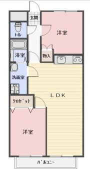 PARKSIDEリマティーRの間取り画像