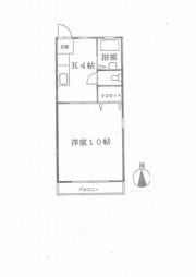 メゾン湘南の間取り画像