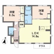 シャーメゾンFuji Ⅰの間取り画像