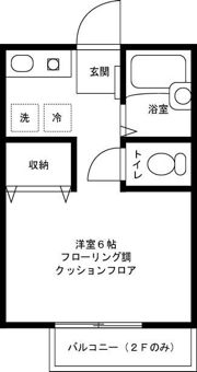 クレスト東小金井の間取り画像