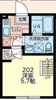 スイング西谷の間取り画像