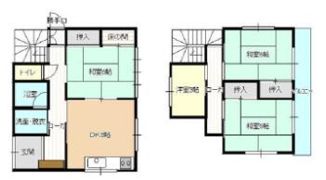 宮前貸家の間取り画像