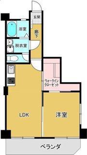 イーストヒル寺山の間取り画像