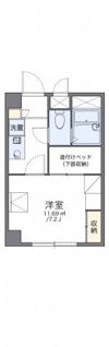 レオパレス御代の台の間取り画像